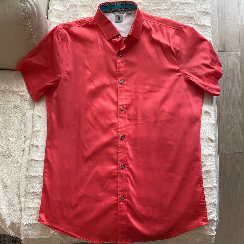 Men- Tristan Fitted Short Sleeve Shirt
